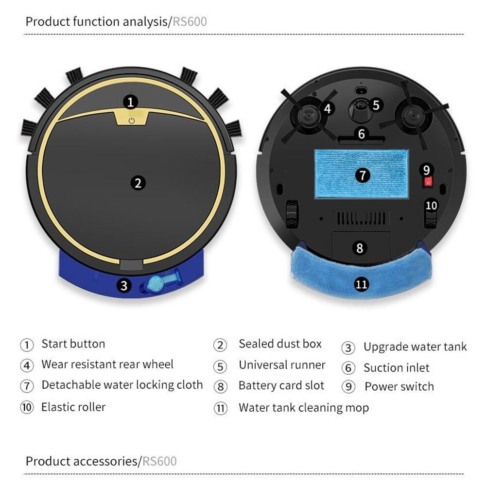 Sweeping Robot Smartphone App Remote Control - Picture 7 of 7